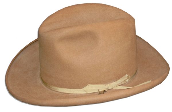 Winston Churchill's Personally Owned and Worn Stetson Hat