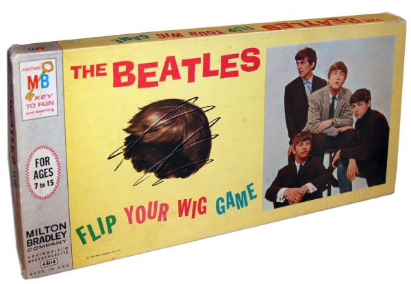 The Beatles ''Flip Your Wig'' Board Game -- From The Height of Beatlemania