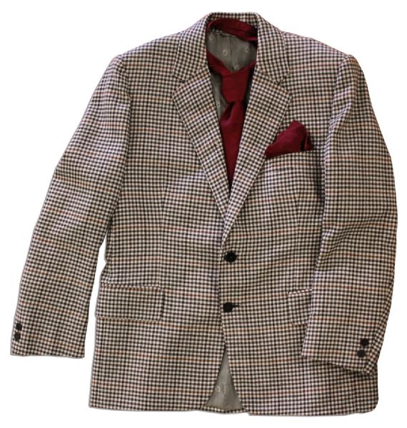 George Burns Own Christian Dior Sport Coat, Custom Slacks & Matching Tie