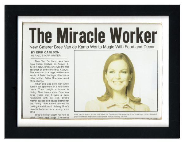 Desperate Housewives Screen-Used Props From The Office of Marcia Cross's Character Bree Van de Kamp -- With COA From ABC Studios