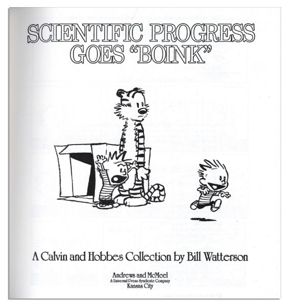 calvin and hobbes boink
