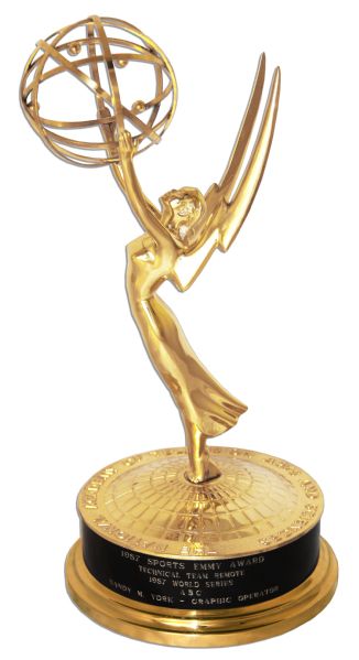 Scarce World Series Emmy Award -- Sports Emmy Award Category for ABC's Coverage of the 1987 World Series