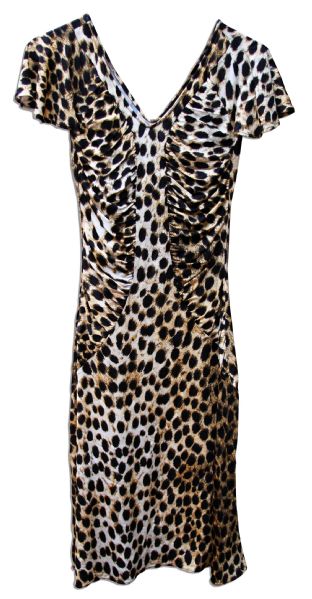 Sofia Vergara ''Modern Family'' Screen-Worn Leopard Print Dress -- With COA From 20th Century Fox