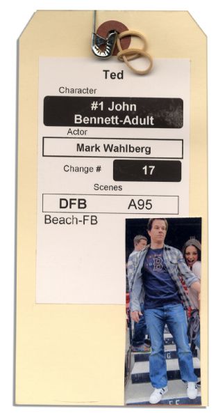 Mark Wahlberg Screen-Worn ''Ted'' Wardrobe -- With COA From Production Company