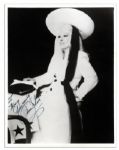 Mae West Signed 8 x 10.25 Photo