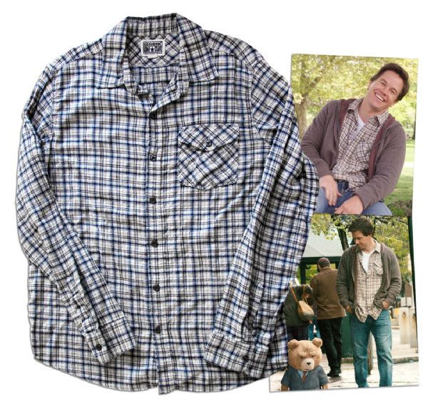 Mark Wahlberg Screen-Worn Wardrobe From His 2012 Comedy ''Ted'' -- With COA From Production Company