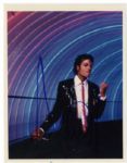Amazing Michael Jackson 8 x 10 Signed Photo -- Bold Signature -- With Wehrmann COA