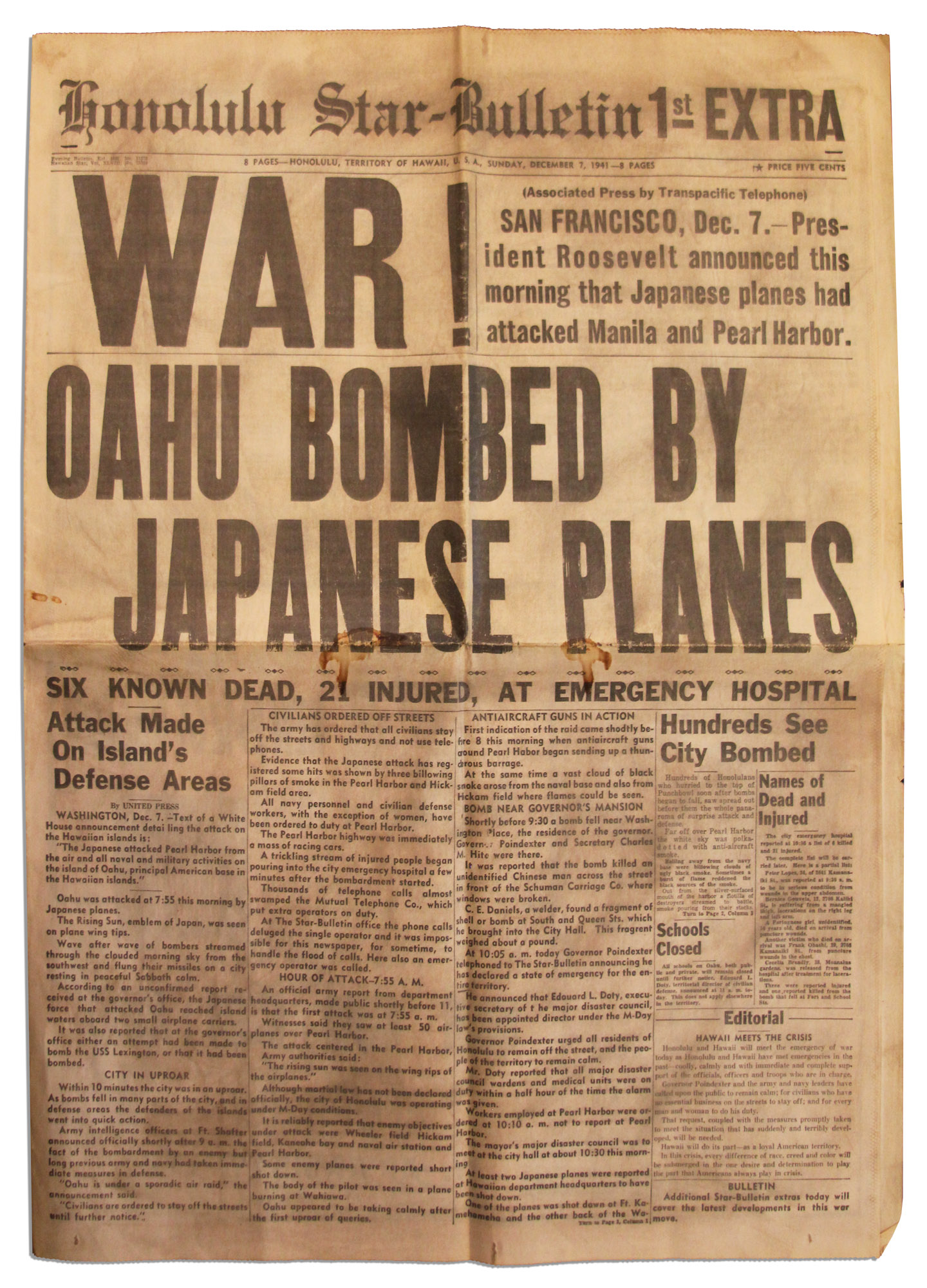 Papers on pearl harbor