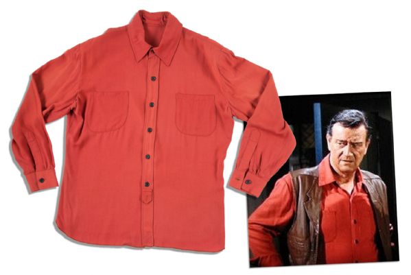 John Wayne Worn Costume Auction Sells J 