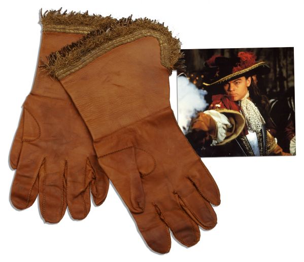 Leonardo DiCaprio Screen-Worn Gloves From ''Man in the Iron Mask''