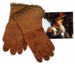 Leonardo DiCaprio Screen-Worn Gloves From Man in the Iron Mask