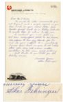Charlie Gehringer Autograph Letter Signed -- ...your teacher friend must be a history instructor to enable him to return to my era...