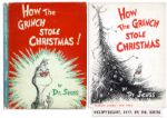 Dr. Seuss How the Grinch Stole Christmas First Edition With First Printing Dustjacket