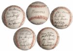 Portland Beavers 1959 Signed Baseball -- With 20 Signatures in Total -- Including Vic Lombardi, Howie Reed and Larry Jansen -- From the Jansen Estate