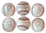 World Series Champions 1954 New York Giants Team Signed Ball -- Willie Mays & 28 More -- With PSA/DNA COA