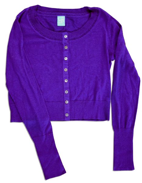 Amanda Bynes Screen-Worn Sweater From the 2010 Teen Comedy ''Easy A''
