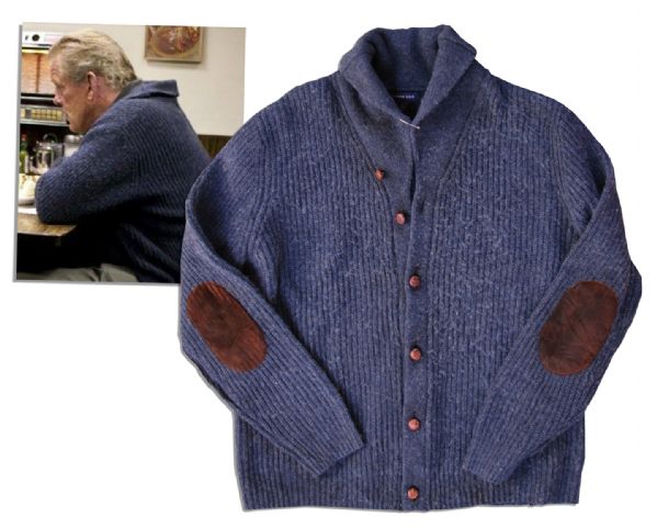 Nick Nolte Screen-Worm Sweater From ''Warrior'' -- The Film for Which He Was Oscar-Nominated as Best Supporting Actor