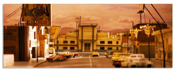 Scale Model of the Town Featured in Will Ferrell's 2012 Comedy ''Casa de Mi Padre''