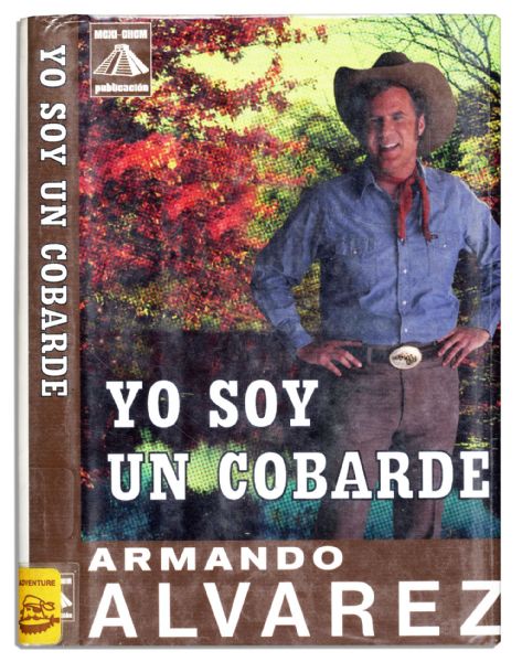 Prop Book From the 2012 Comedy ''Casa de Mi Padre'' -- Featuring Will Ferrell On the Cover of ''Yo Soy Un Cobarde''