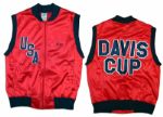 Arthur Ashes U.S. Davis Cup Team Vest -- Embroidered With His Name