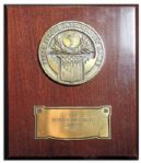 Arthur Ashes Armed Forces Interservice Award From 1968 -- The Year He Became the First African American Athlete to Win Mens Singles at The U.S. Open