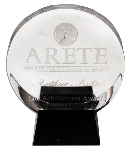 Arthur Ashe ''Arete'' Life Achievement Award For Courage in Sports