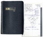 Arthur Ashes Day Planner From 1988 -- The Year the Tennis Great Was Diagnosed With HIV