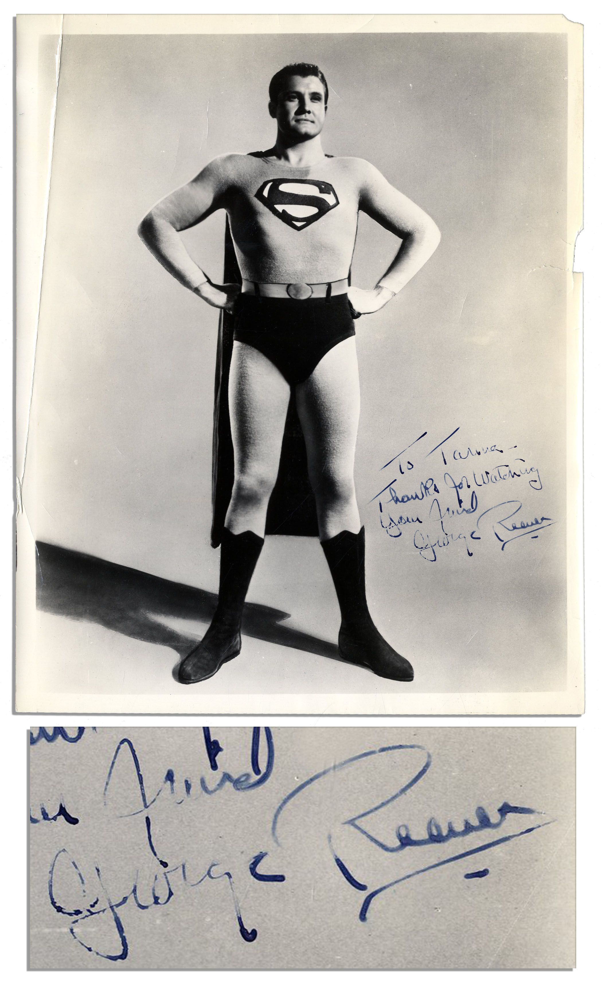 George Reeves Autograph