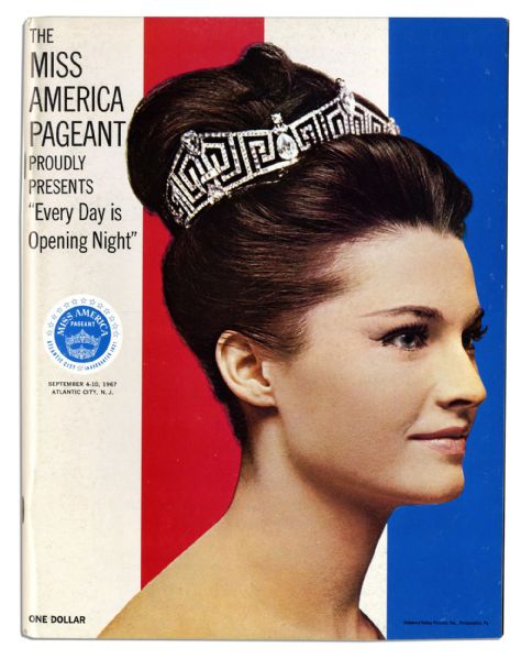 Miss America Pageant Program 1967 -- 64 Pages, 8.5'' x 11'' -- Very Good Condition