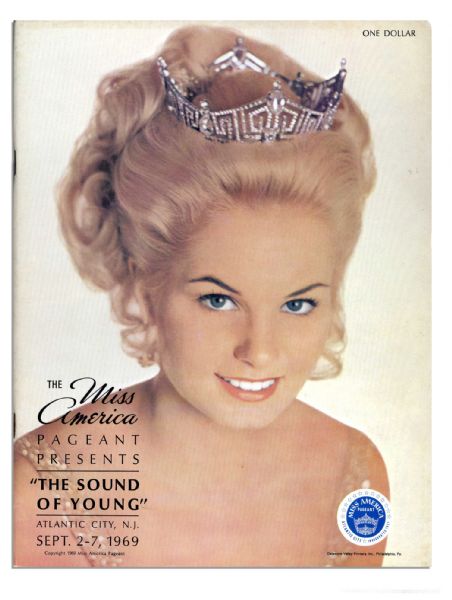 1969 Miss America Pageant Program -- 64 Pages, 8.5'' x 11'' -- Very Good Condition