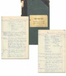 New York City Police Department Log Book -- Records Incidents in the Larchmont Luxury Community From 1931-1932