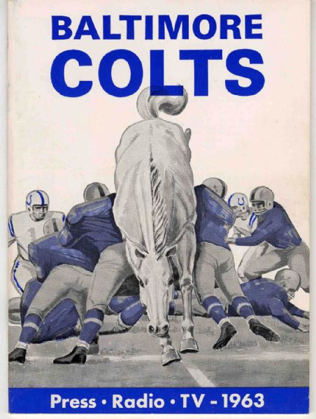 Colts Press Radio & T.V. Guide 1963 -- Sponsored by National Beer -- 5'' x 7'' -- 84pp. -- Very Good