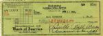 Lucille Ball 1953 Check Signed From Joint Desi & Lucy Checking Account -- Signed Lucille Ball Arnaz -- 8.5 x 3 -- Very Good
