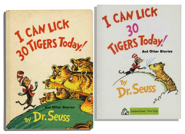 Dr. Seuss ''I Can Lick 30 Tigers Today!'' First Edition, First Printing