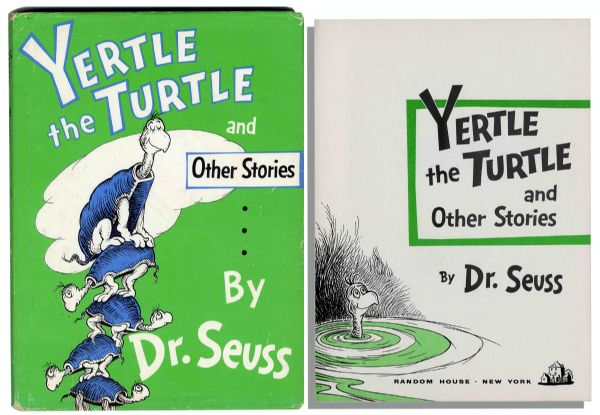 Dr. Seuss ''Yertle the Turtle and Other Stories'' First Edition, First Printing