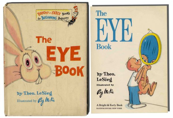 Dr. Seuss ''The Eye Book'' -- First Edition, First Printing