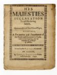 1642 Declaration by Charles I of England at the Outbreak of the English Civil War -- ...how different the Reputation of the principle Ringleaders of this Rebellion is...