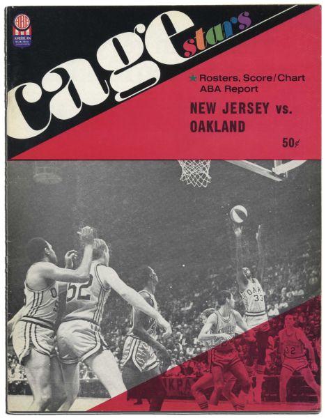 Program From the First Season of the American Basketball Association -- Very Rare