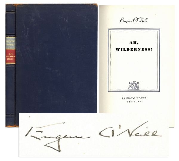 Eugene O'Neill Signed ''Ah, Wilderness!''
