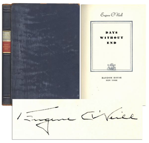Eugene O'Neill Signed Limited Edition of ''Days Without End''