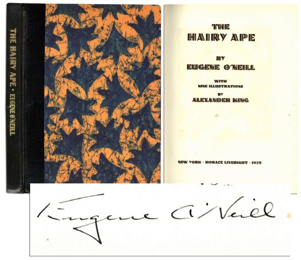 Limited Edition of Eugene O'Neill's ''Hairy Ape'' Signed