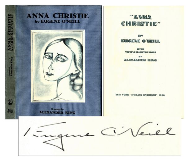 Eugene O'Neill Limited Edition of ''Anna Christie'' Signed -- Pulitzer Prize-Winning Play