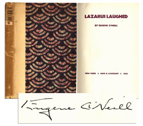 Eugene O'Neill Limited Edition of ''Lazarus Laughed'' Signed