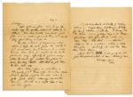 Dwight Eisenhower WWII 1945 Autograph Letter Signed -- ...I always like to think were getting along with things speedily. How glad Ill be when we can say All done. -- Zowie!...