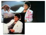 Michael Jackson Thriller Album Signed -- The Bestselling Record of All Time -- With PSA/DNA COA