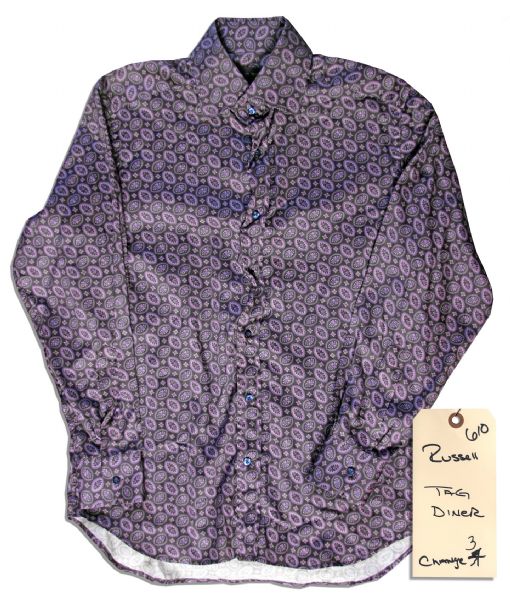 David Spade Screen-Worn Shirt From His Hit Sitcom ''Rules of Engagement''