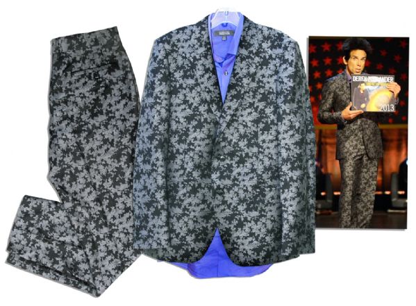 Versace Suit Worn by Ben Stiller as Zoolander in 2012 on ''Night of Too Many Stars at The Beacon Theater'' 