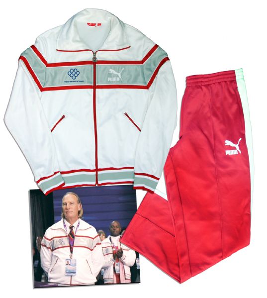 ''Blades of Glory'' Screen-Worn Athletic Suit Worn by Craig T. Nelson as The Coach