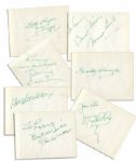 1950s Autograph Book Signed by Roy Rogers (and Trigger!), Dale Evans, Ward Bond, Marx Brothers, Robert Mitchum, Pat OBrien, Dinah Shore & More