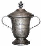 Arthur Ashes Silver Trophy Cup From the Fidelity Bankers Life Invitational Tennis Tournament